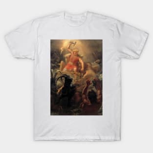 Tor's Fight with the Giants by Marten Eskil Winge T-Shirt